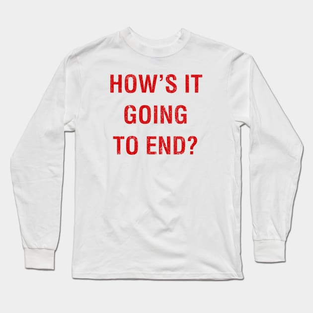 How's It Going To End? - The Truman Show Long Sleeve T-Shirt by huckblade